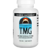 Триметилгліцин (ТМГ) Source Naturals TMG 750 мг 240 таб
