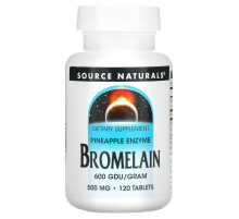 Бромелайн Source Naturals Bromelain 120 таб