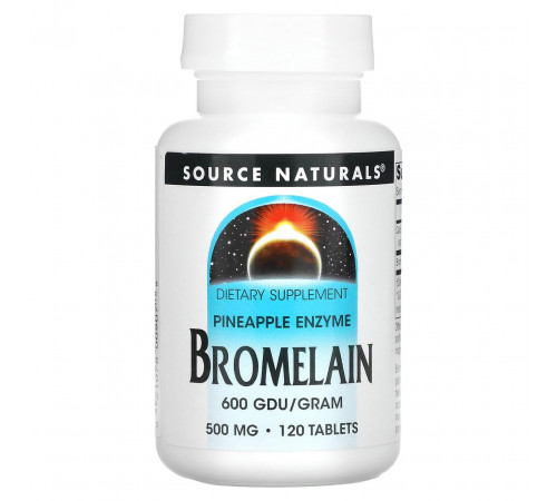 Бромелайн Source Naturals Bromelain 120 таб