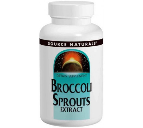 Екстракт броколі Source Naturals Broccoli Sprouts 60 таблеток
