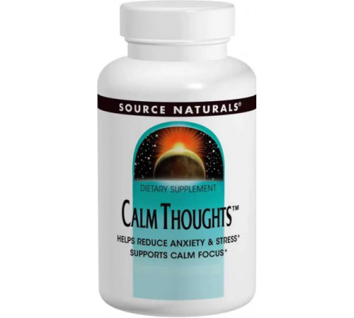 Поддержка нервной системы Source Naturals Calm Thoughts 90 таб