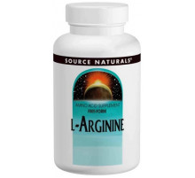 Аргинин Source Naturals L-Arginine 500 мг 100 таблеток