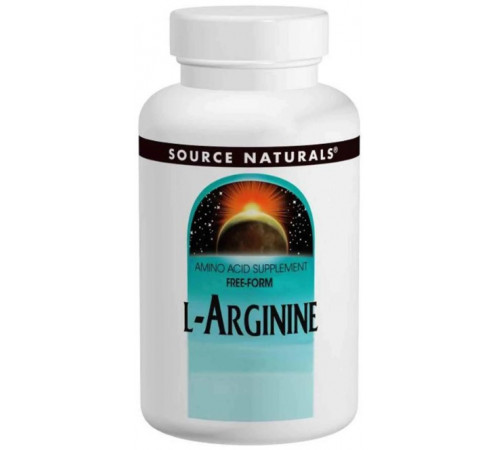 Аргинин Source Naturals L-Arginine 500 мг 100 таблеток