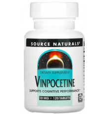 Вітаміни для мозку Source Naturals Vinpocetine 10 мг 120 таблеток