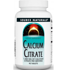 Кальцій цитрат Source Naturals Calcium Citrate 90 капс