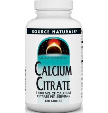 Кальцій цитрат Source Naturals Calcium Citrate 1000 мг 180 таб
