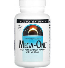 Вітаміни та мінерали без заліза Source Naturals Mega-One 30 табл