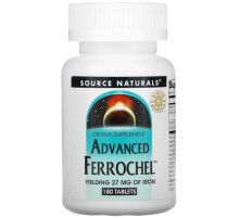 Железо Source Naturals Advanced Ferrochel 180 таблеток