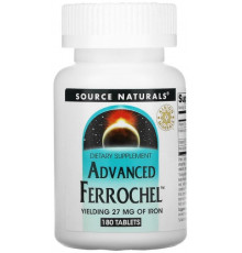 Залізо Source Naturals Advanced Ferrochel 180 таблеток