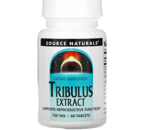 Трибулус Source Naturals Tribulus 60 таб