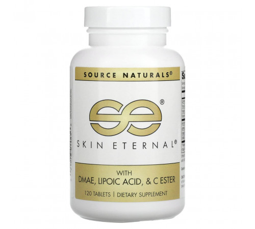 Здоров'я шкіри Source Naturals Skin Eternal 120 таб