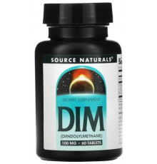 Диіндолілметан Source Naturals DIM 100 мг 60 таблеток