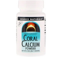 Коралловый кальций Source Naturals Coral Calcium 56.7 грамм