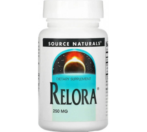 Релора зниження рівня кортизолу Source Naturals Relora 250 мг 45 таб