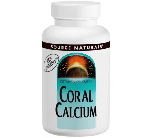 Кораловий кальцій Source Naturals Coral Calcium 600 мг 120 кап