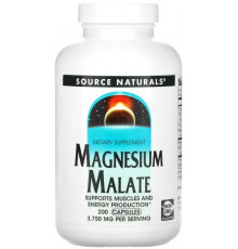 Магній малат Source Naturals Magnesium Malate 625 мг 200 капсул
