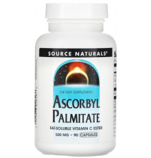 Аскорбіл пальмітат Source Naturals Ascorbyl Palmitate 500 мг 90 капсул