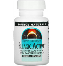 Листя малини екстракт Source Naturals Ellagic 60 таб