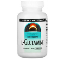Глутамін Source Naturals L-Glutamine 500 мг 100 капс