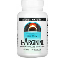 Аргінін Source Naturals L-Arginine 100 капс
