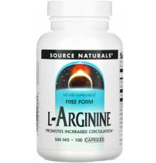 Аргінін Source Naturals L-Arginine 100 капс