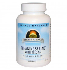 L-Теанін Source Naturals Theanine Serene 60 таблеток