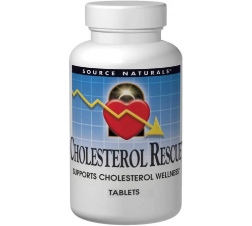 Фитостеролы (поддержка уровня холестирина) Source Naturals Cholesterol Rescue 60 капс