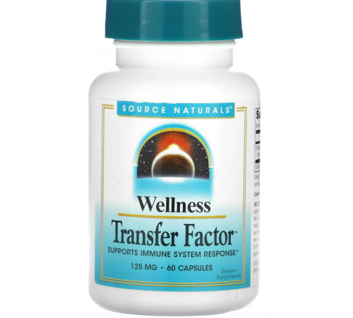 Трансфер фактор Source Naturals Transfer Factor Wellness 60 кап