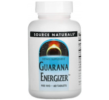 Гуарана Source Naturals Guarana Energizer 60 таб