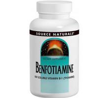 Бенфотиамин Source Naturals Benfotiamine 30 таб