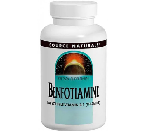 Бенфотіамін Source Naturals Benfotiamine 30 таб
