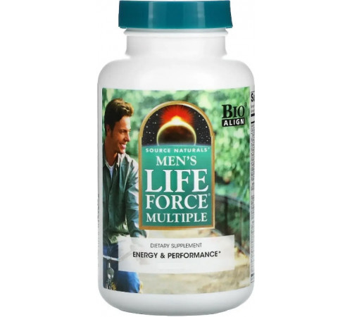 Вітаміни для чоловіків  Source Naturals Men's Multiple 45 таб