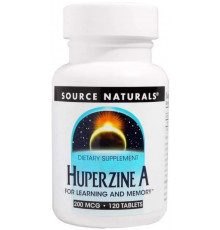 Вітаміни для мозку Source Naturals Huperzine A 200 мкг 120 таб