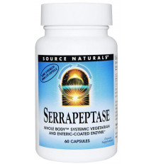 Серрапептаза Source Naturals Serrapeptase 60 капс