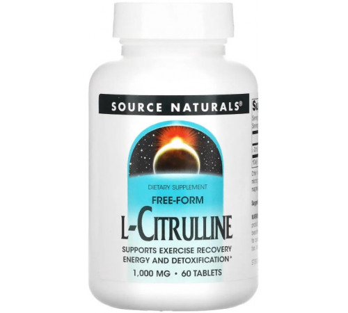 Цитрулін Source Natural L-Citrulline 1000 мг 60 таб