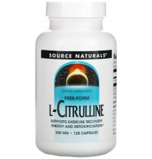L-цитрулін Source Naturals L-Citrulline 500 мг 120 капсул