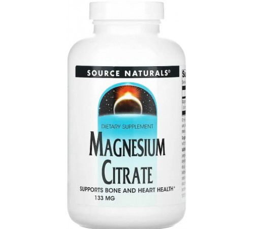 Магний цитрат Source Naturals Magnesium Citrate 133 мг 90 капс