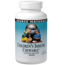 Мультивітаміни Source Naturals Зміцнення імунітету для дітей Children's Immune Chewable 30 жув цукерок