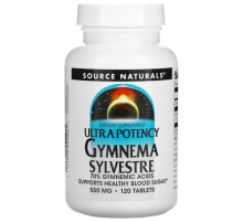 Джимнема Сильвестра контроль сахара Source Naturals Gymnema Sylvestre 550 мг 120 таб