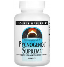 Пікногенол Source Naturals Pycnogenol Supreme 60 таблеток