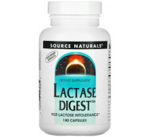 Лактаза Source Naturals Lactase Digest 180 капсул