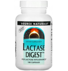 Лактаза Source Naturals Lactase Digest 180 капсул