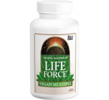 Мультивитамины для веганов Source Naturals Life Force Vegan Multiple 60 таб