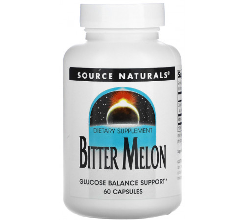 Екстракт гіркої дині Source Naturals Bitter Melon 60 капс