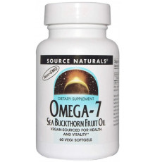 Омега 7 облепиха Source Naturals Omega-7 Seabuckthorn Oil 60 капс