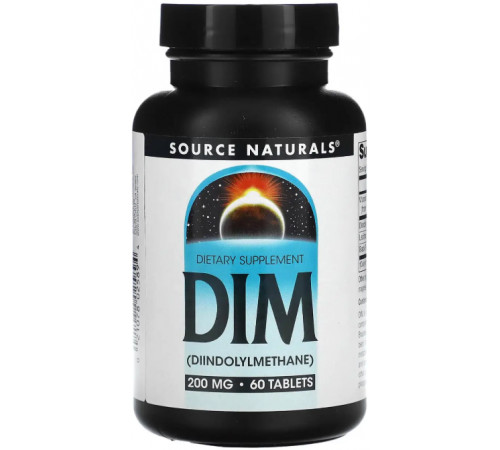 Дііндолілметан Source Naturals DIM 60 таб