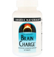 Концентрація уваги Source Naturals Brain Charge 60 таб