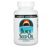 Масло семян черного тмина Source Naturals Black Cumin Seed Oil 120 гел капс