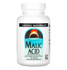 Яблучна кислота Source Naturals Malic Acid 120 таб