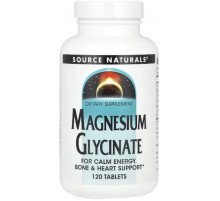 Магний глицинат Source Naturals Magnesium Glycinate 120 таб